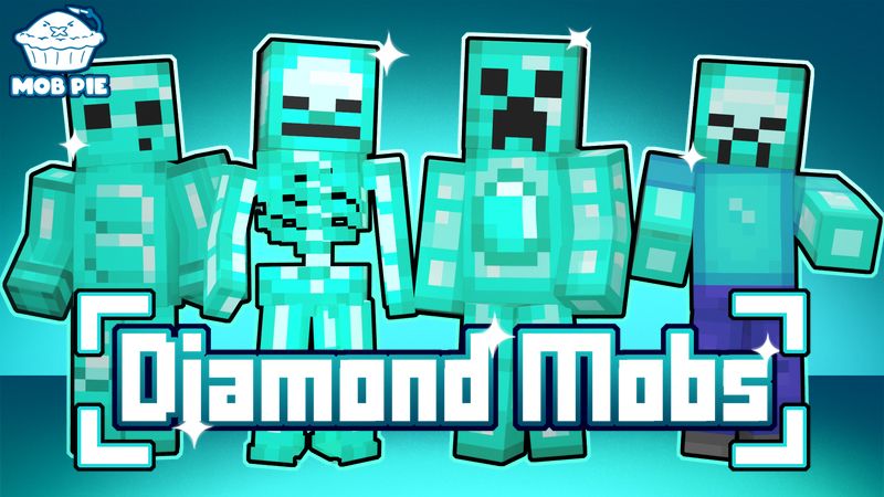 Diamond Mobs on the Minecraft Marketplace by Mob Pie