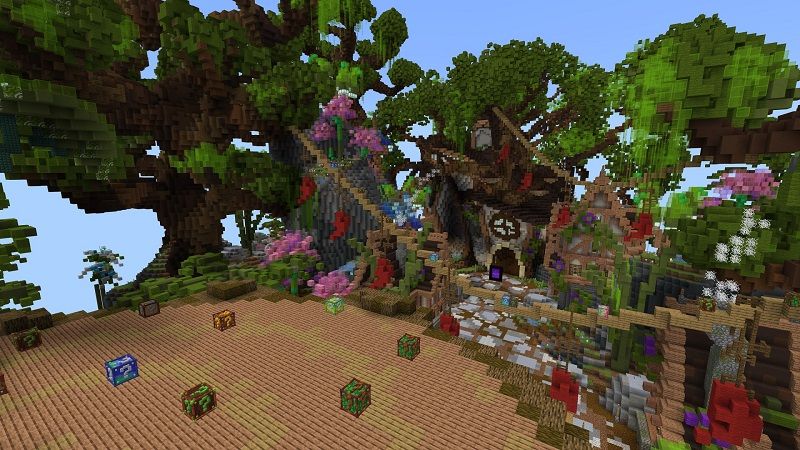 Lucky Skyblock Isekai Forest by Waypoint Studios