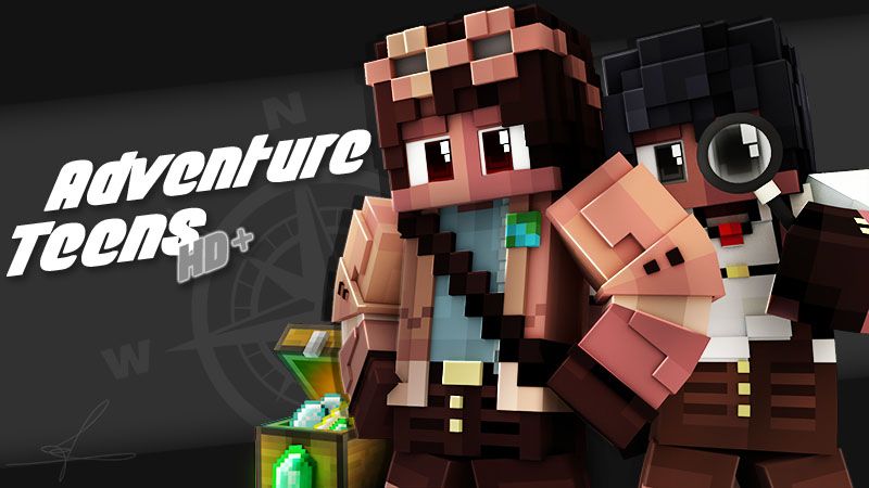 HD Adventure Teens on the Minecraft Marketplace by Glowfischdesigns