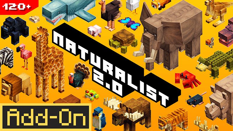 Naturalist AddOn 20 on the Minecraft Marketplace by Starfish Studios