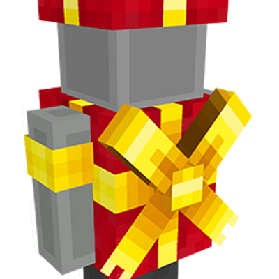 Red Gift Box Costume on the Minecraft Marketplace by Dots Aglow