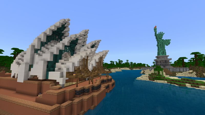 Craftable Monuments by VoxelBlocks