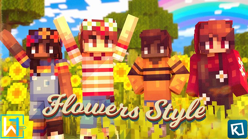 Flowers Style by Waypoint Studios (Minecraft Skin Pack) - Minecraft ...