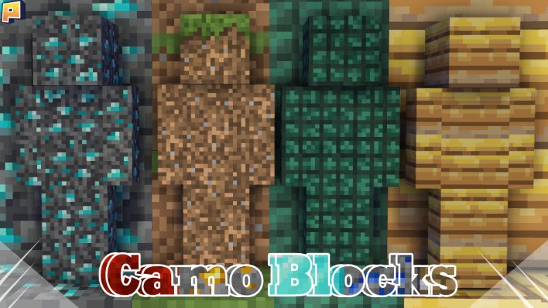 Camo Blocks on the Minecraft Marketplace by Pixelationz Studios