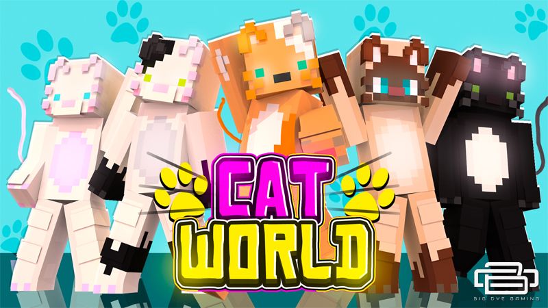 Cat World on the Minecraft Marketplace by Big Dye Gaming