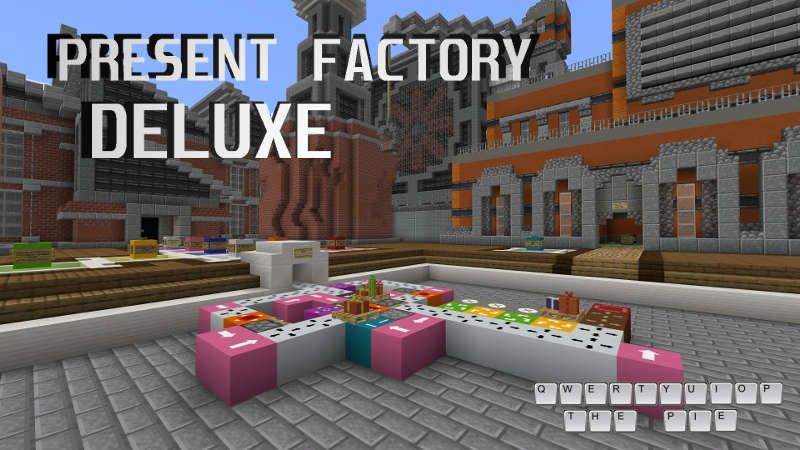 Present Factory Deluxe on the Minecraft Marketplace by QwertyuiopThePie Present Factory Deluxe on the Minecraft Marketplace by QwertyuiopThePie