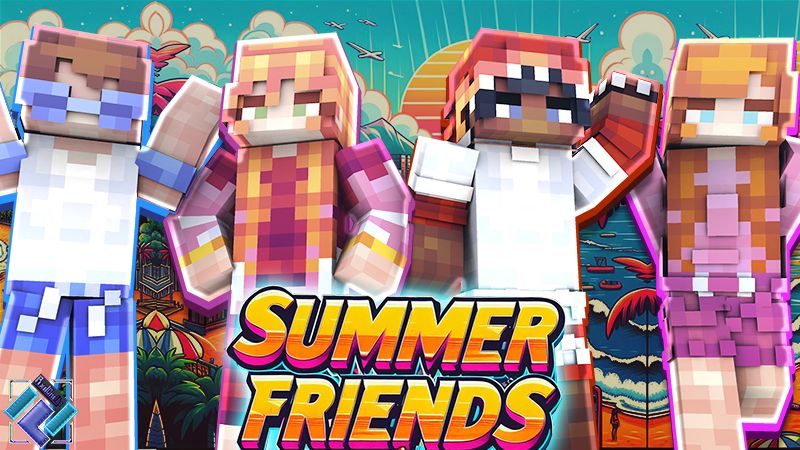 Summer Friends on the Minecraft Marketplace by PixelOneUp