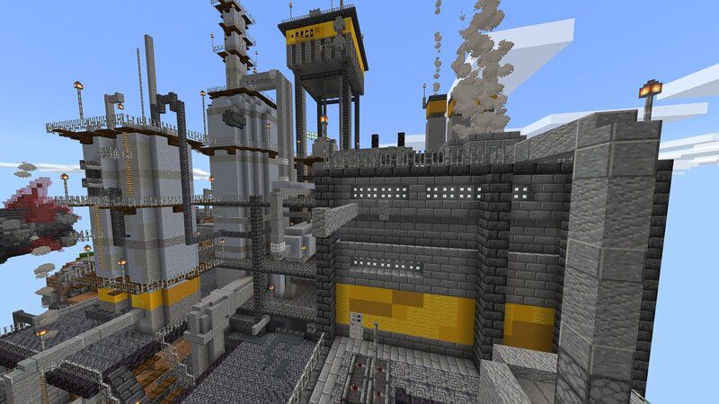 Industrial Skyblock by Eescal Studios