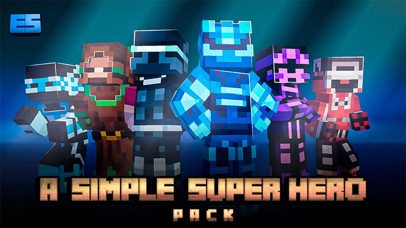 A Simple Super Hero Pack on the Minecraft Marketplace by Eco Studios A Simple Super Hero Pack on the Minecraft Marketplace by Eco Studios