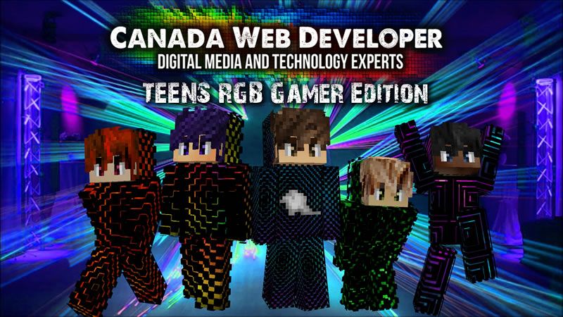 TEENS RGB GAMER EDITION on the Minecraft Marketplace by CanadaWebDeveloper
