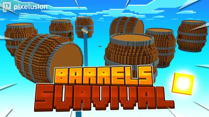 Barrels Survival on the Minecraft Marketplace by Pixelusion Barrels Survival on the Minecraft Marketplace by Pixelusion