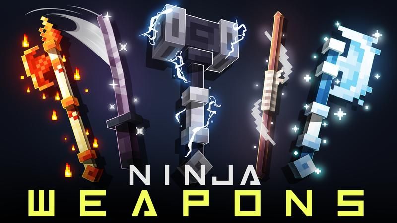 Ninja Weapons on the Minecraft Marketplace by Cubed Creations