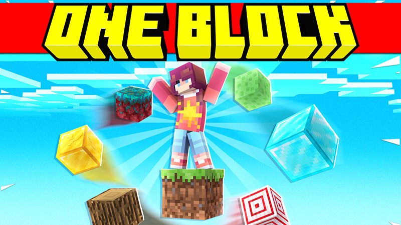 ONE BLOCK Lucky Blocks by KA Studios (Minecraft Marketplace Map) -  Minecraft Marketplace