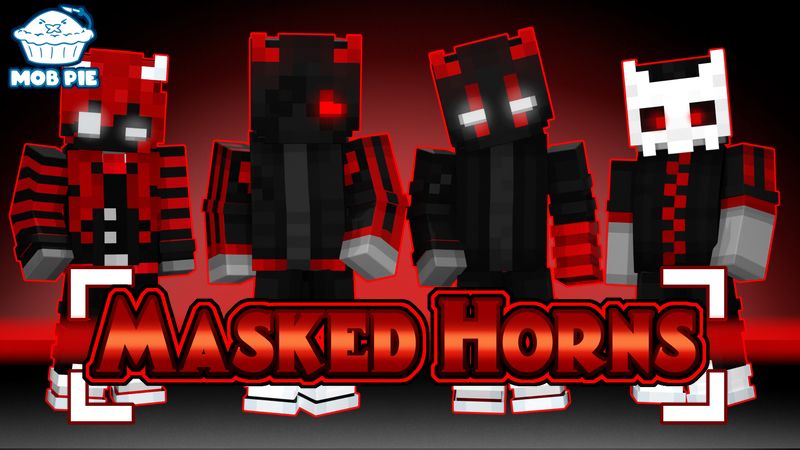 Masked Horns on the Minecraft Marketplace by Mob Pie
