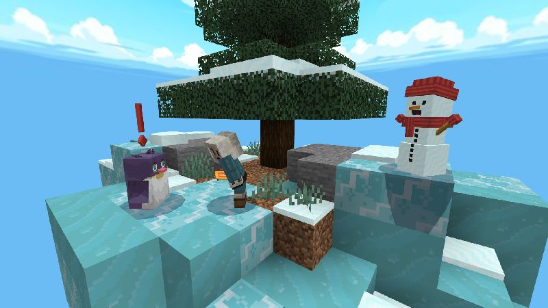 Penguins Skyblock by Mine-North