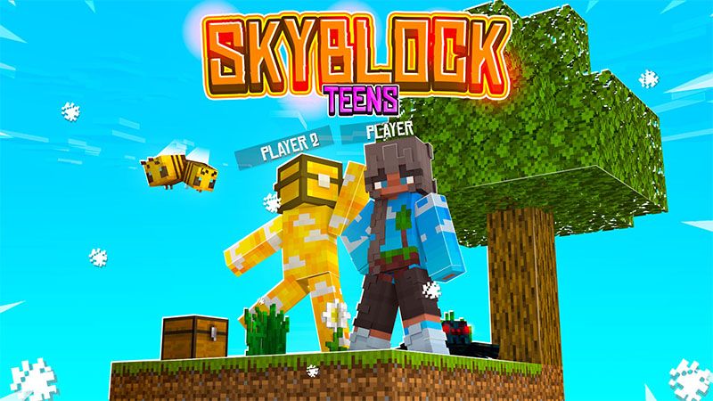 Skyblock Teens on the Minecraft Marketplace by Dalibu Studios Skyblock Teens on the Minecraft Marketplace by Dalibu Studios
