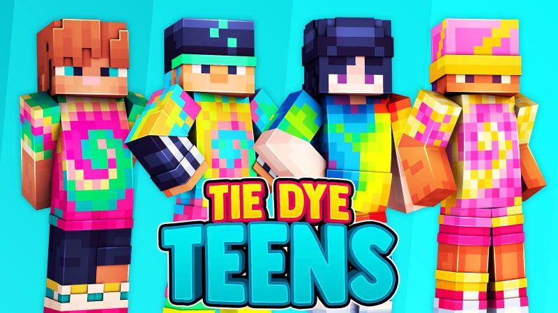 Tie Dye Teens on the Minecraft Marketplace by 57Digital Tie Dye Teens on the Minecraft Marketplace by 57Digital
