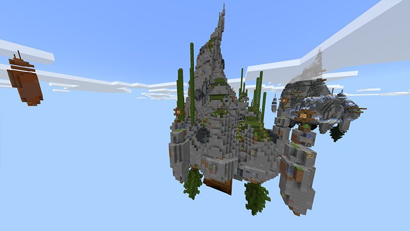 Skyblock but Upside Down by Odyssey Builds