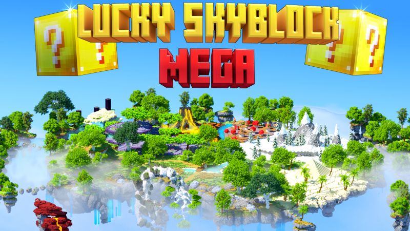 Lucky Skyblock Mega on the Minecraft Marketplace by Norvale