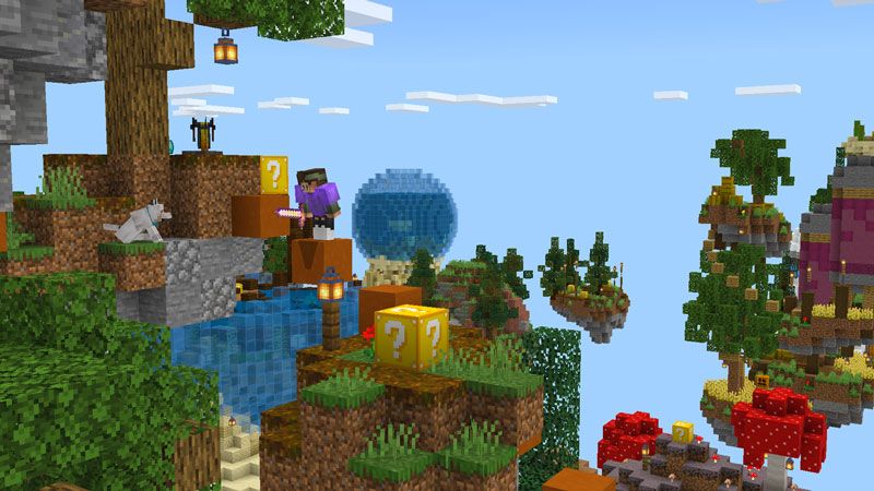 Infinity Lucky Block Skyblock by Dodo Studios