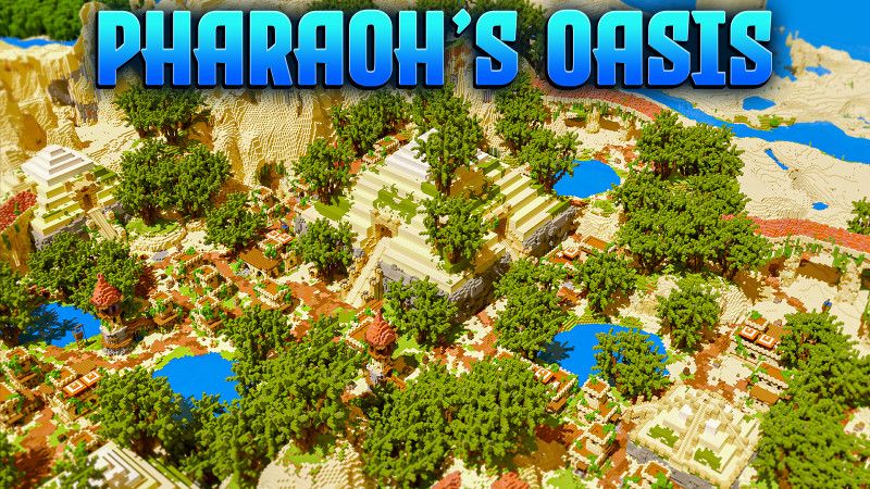 Pharaohs Oasis on the Minecraft Marketplace by BLOCKLAB Studios