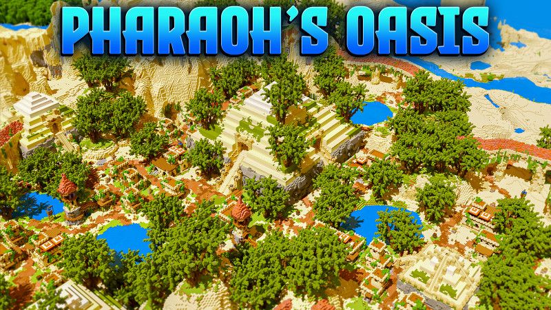 Pharaohs Oasis on the Minecraft Marketplace by BLOCKLAB Studios Pharaohs Oasis on the Minecraft Marketplace by BLOCKLAB Studios