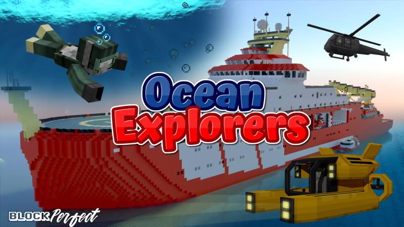 Ocean Explorers on the Minecraft Marketplace by Block Perfect Studios Ocean Explorers on the Minecraft Marketplace by Block Perfect Studios