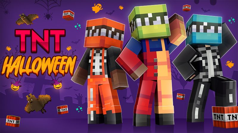 TNT Halloween on the Minecraft Marketplace by The Craft Stars TNT Halloween on the Minecraft Marketplace by The Craft Stars