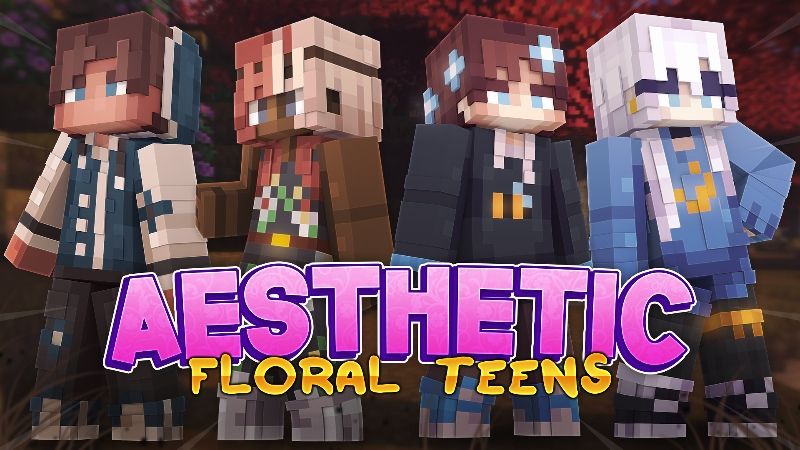 Aesthetic Floral Teens on the Minecraft Marketplace by 5 Frame Studios