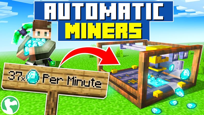 Automatic Miners on the Minecraft Marketplace by Dodo Studios