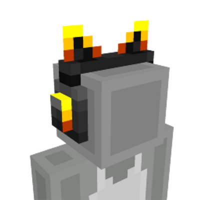 Gamer Headset Cat on the Minecraft Marketplace by VoxelBlocks