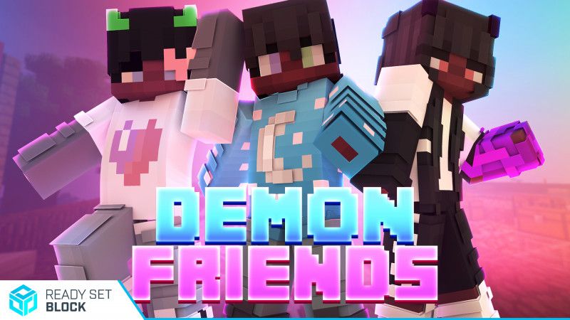 Demon Friends on the Minecraft Marketplace by Ready, Set, Block! Demon Friends on the Minecraft Marketplace by Ready, Set, Block!