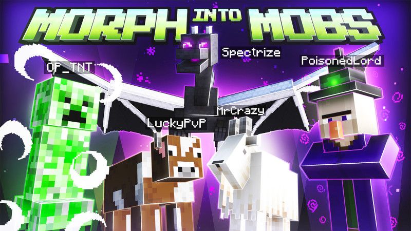 MORPH INTO MOBS on the Minecraft Marketplace by Kreatik Studios MORPH INTO MOBS on the Minecraft Marketplace by Kreatik Studios
