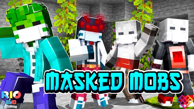 Masked Mobs on the Minecraft Marketplace by Rainbow Theory