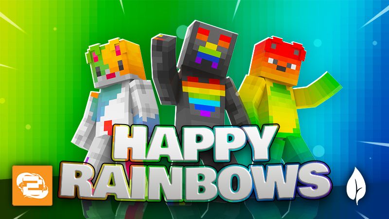 Happy Rainbows on the Minecraft Marketplace by 2-Tail Productions Happy Rainbows on the Minecraft Marketplace by 2-Tail Productions