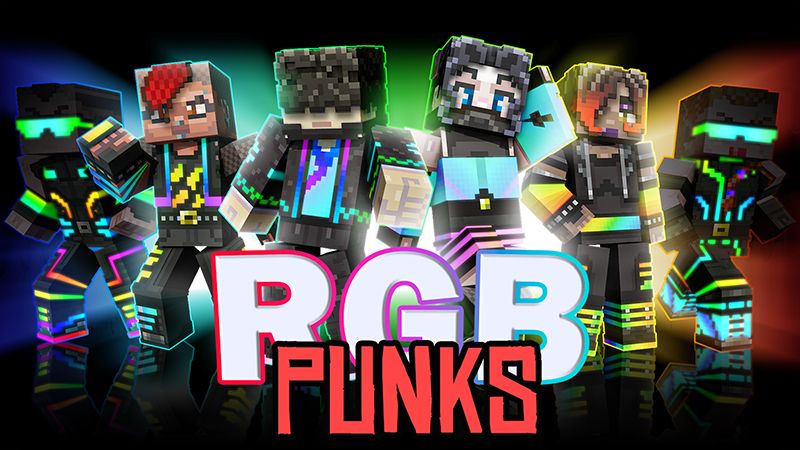 RGB Punks on the Minecraft Marketplace by Netherpixel