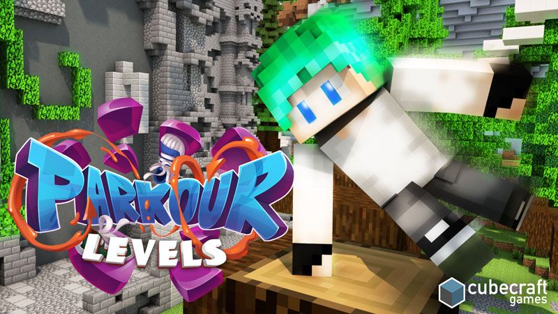 Parkour Levels on the Minecraft Marketplace by CubeCraft Games