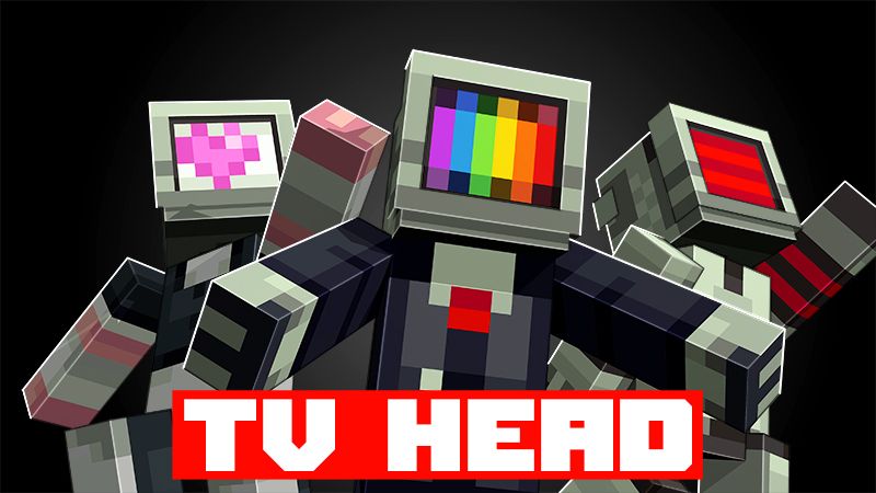 TV HEAD on the Minecraft Marketplace by Block Factory