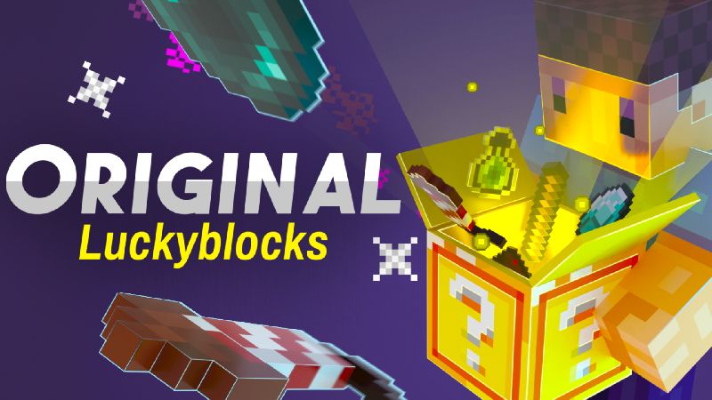 Original Lucky Blocks on the Minecraft Marketplace by Sapphire Studios Original Lucky Blocks on the Minecraft Marketplace by Sapphire Studios