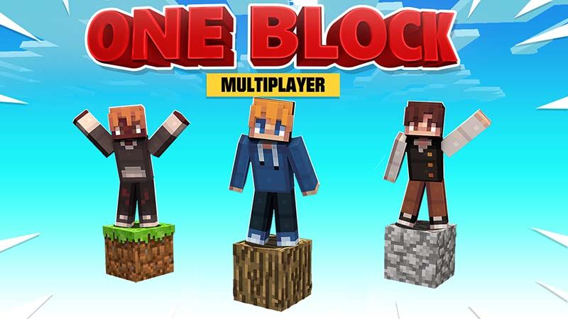 One Block Multiplayer on the Minecraft Marketplace by Mine-North