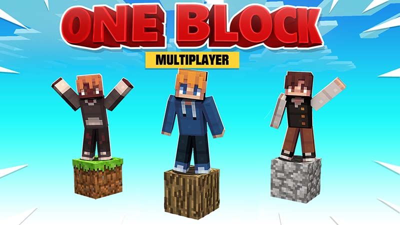 One Block Multiplayer on the Minecraft Marketplace by Mine-North One Block Multiplayer on the Minecraft Marketplace by Mine-North
