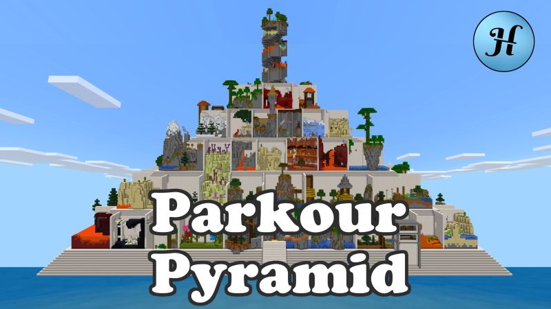 Parkour Pyramid on the Minecraft Marketplace by Hielke Maps