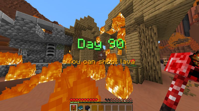 Becoming Lava Creeper by CubeCraft Games