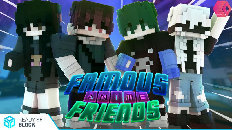 Famous Anime Friends on the Minecraft Marketplace by Ready, Set, Block!