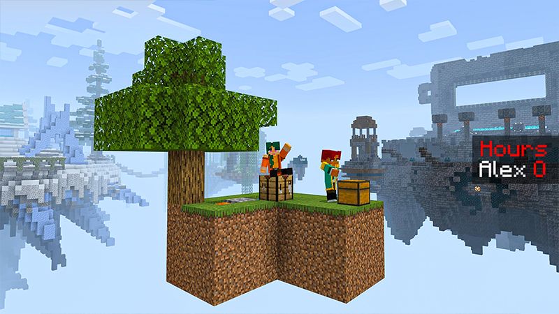 100 Hours Skyblock by Heropixel Games