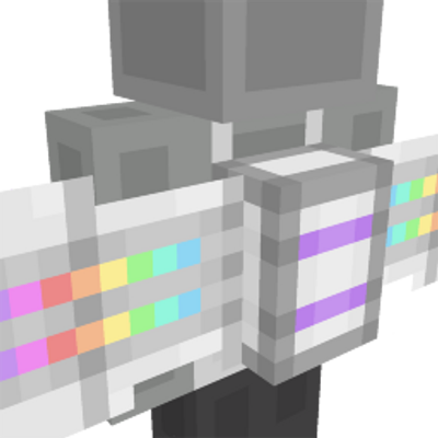 White RGB Wings on the Minecraft Marketplace by NovaEGG