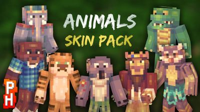 Animals Skin Pack on the Minecraft Marketplace by PixelHeads