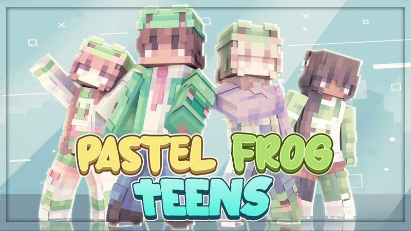 Pastel Frog Teens on the Minecraft Marketplace by Sapix
