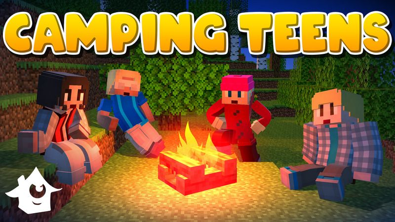 Camping Teens on the Minecraft Marketplace by House of How Camping Teens on the Minecraft Marketplace by House of How