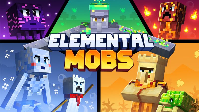 Elemental Mobs on the Minecraft Marketplace by Cubical Elemental Mobs on the Minecraft Marketplace by Cubical